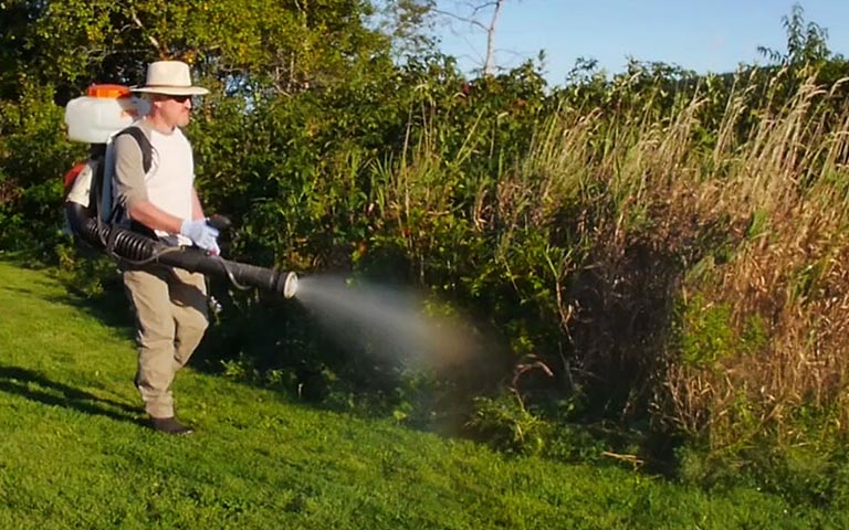 Backpack with Blower